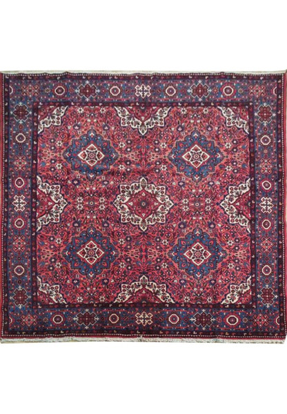 7 x 7 Persian Lilihan Square Rug