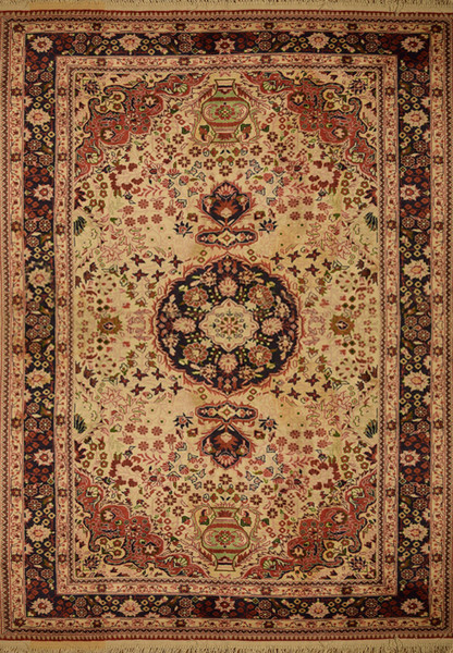 3 x 5 Oriental Handmade  Silk 300 LIN Rug