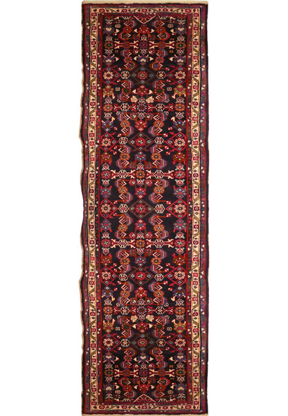 3'2 x 12'2 Persian Hamedan Runner Rug