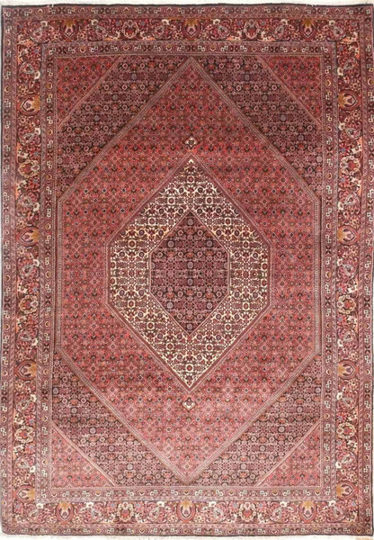 7 x 10 Persian Bijar Mahi Design Rug