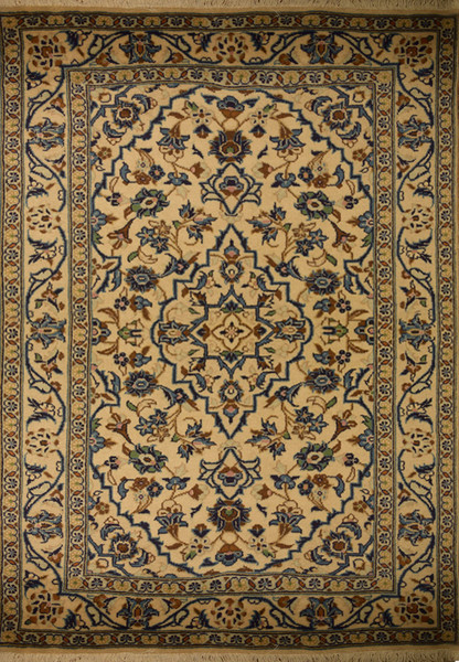 3'2" x 5'5" Persian Kashan Rug