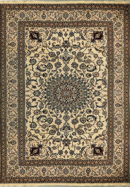 8'2" x 11'3" Persian Nain Rug