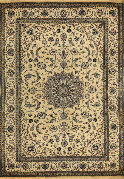 8'2" x 11'7" Persian Nain Rug