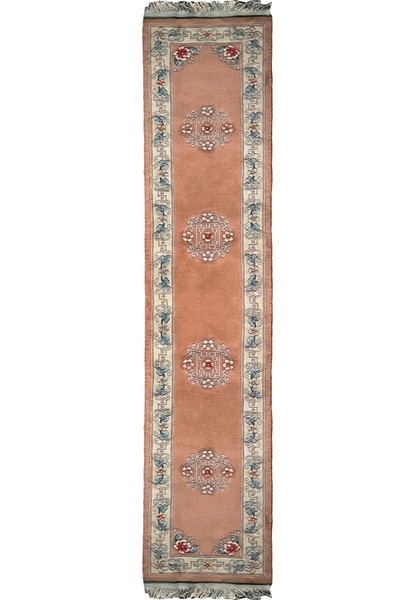 2'3 x 11 Oriental Art Deco Runner Rug
