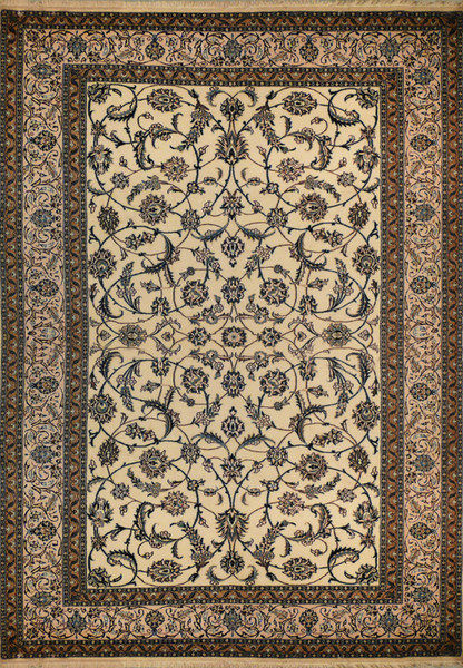 8'1" x 11'8 Persian Nain All over Rug