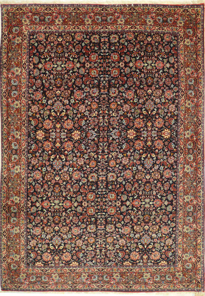 6'6 x 9'5 Persian Bijar All Over Design Rug