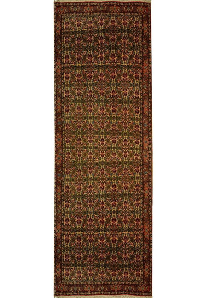 3x9 Persian Bijar Rug Runner