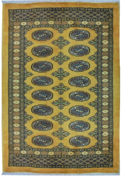 3 x 4 Oriental Bokhara Rug Elephant Steps