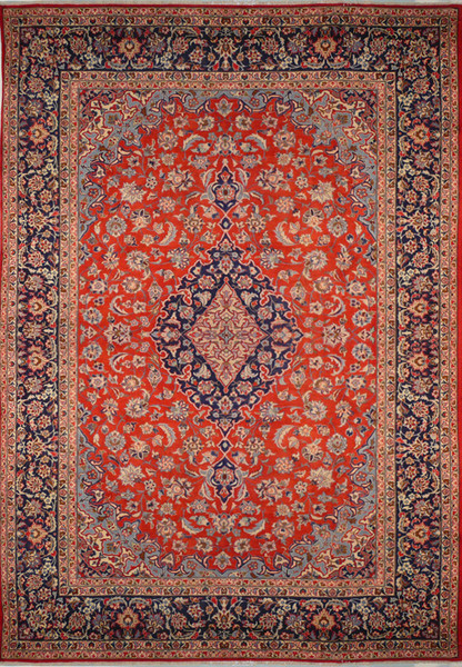 10 x 14 Persian Isfahan Rug 5