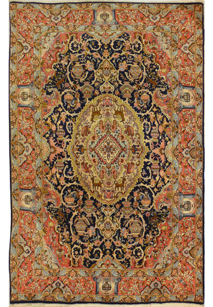 7 x 10 Persian Bijar Rug Unique Pattern