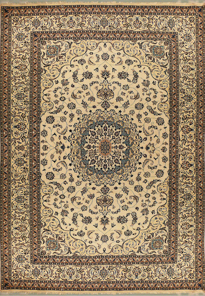 8 x 11'4" Persian Nain Rug