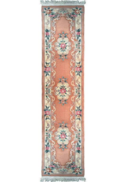 2'3 x 11 Oriental Art Deco Runner