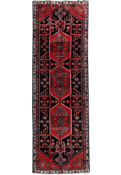 3 x 10 Vintage Persian Yalameh Runner Rug