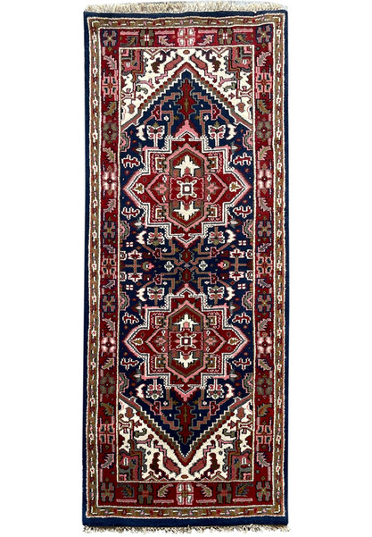 2'7 x 7 Caucasian Heriz Runner Rug