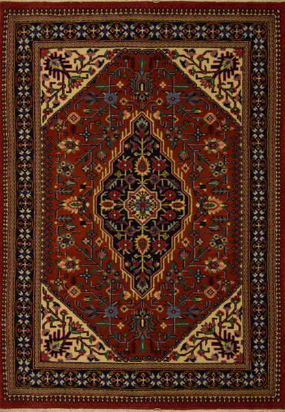 2'5 x 4' Persian Qum Kork Rug