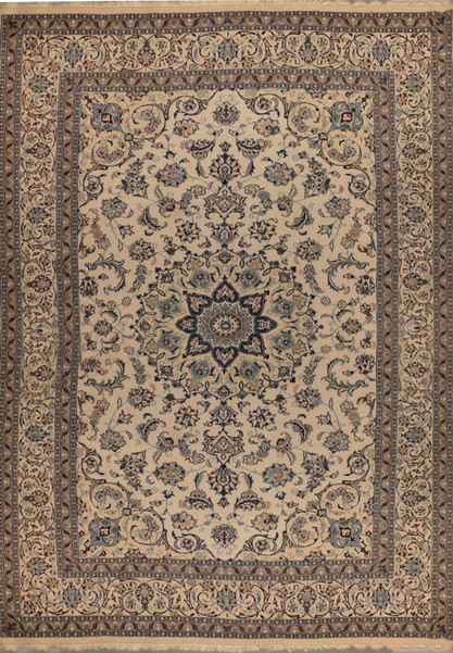 8'2" x 11'5" Persian Nain Rug 3