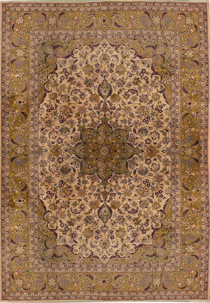 8'9" x 12'2" Persian Isfahan Rug