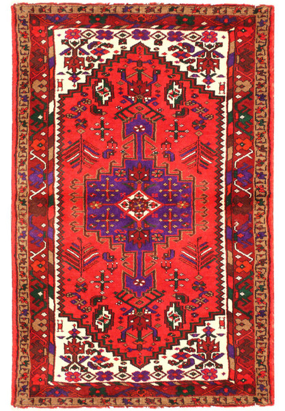 3 x 5 Persian Hamedan Rug 7