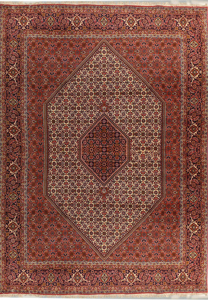 6'6" x 9'7" Persian Bijar Rug