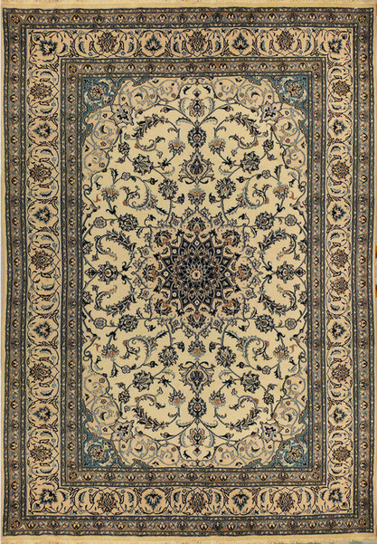 8'1 x 11'3 Persian Nain Rug
