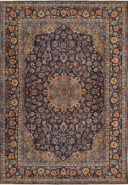 9'5" x 13'6" Persian Kashan Rug