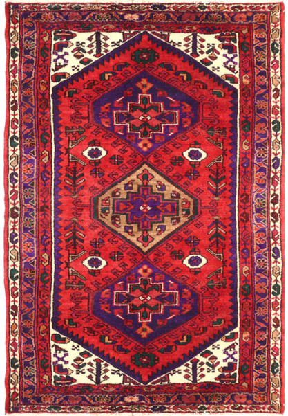 3 x 5 Persian Hamedan Rug 14