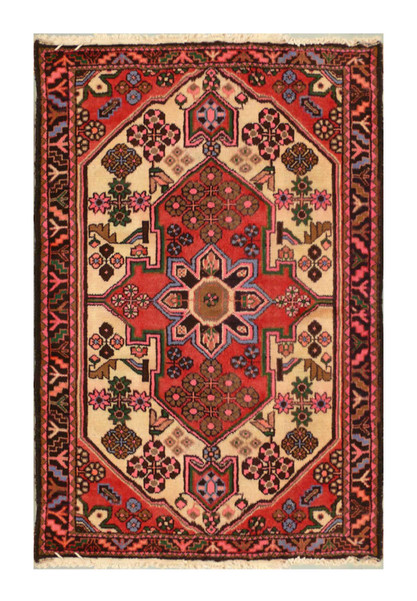 3'4 x 5 Persian Enjlas Rug