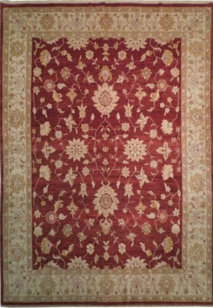 8 x 10 Authentic Chobi Peshawar Silky Wool Rug