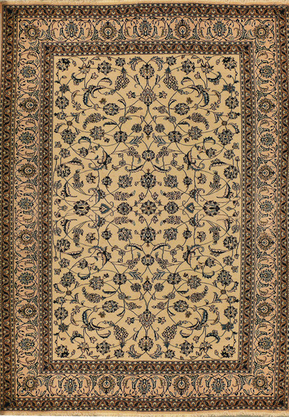8 x 11'5 Persian Nain All Over Design Rug