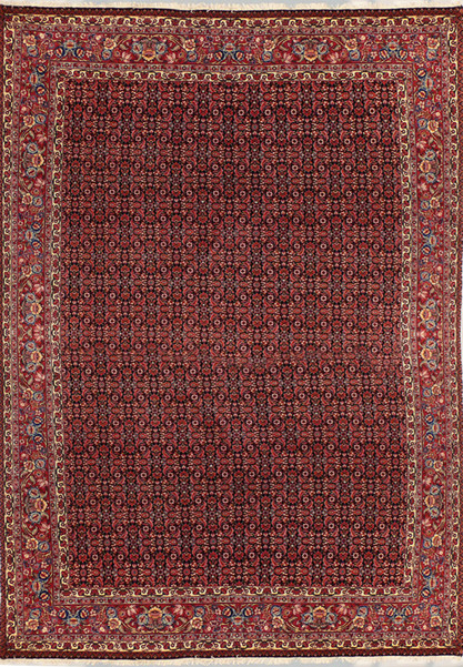 7 x 10 Open field Persian Bijar Rug