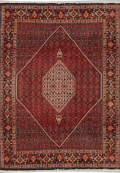 6'6 x 10'1 Persian Bijar Rug