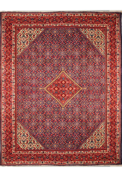 10 x 12 Persian Mahal Rug Diamond Shape Medallion