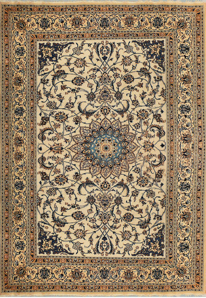 8 x 11'3" Persian Nain Rug
