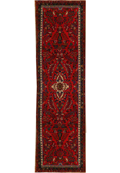 2'7 x 10'3 Persian Hamedan Runner Rug
