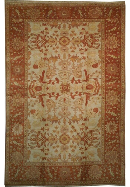 6 x 9 Transitional Oushak Rug