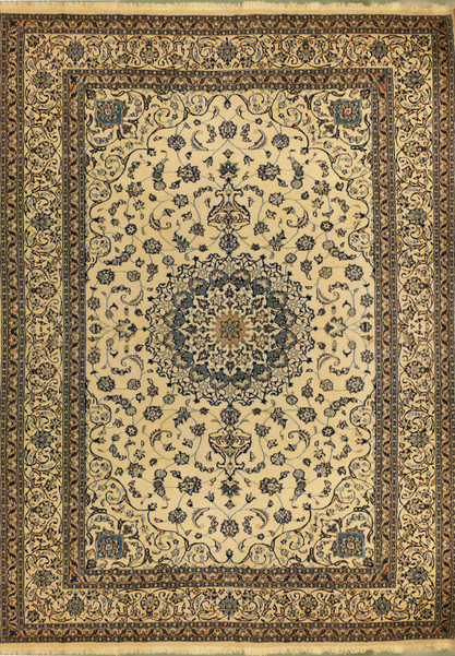 8'2" x 11'4" Persian Nain Rug
