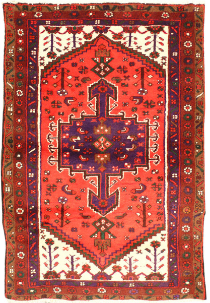 3 x 5 Persian Hamedan Rug 9