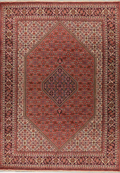 6'5 x 9'7 Persian Bijar Rug Mahi Design