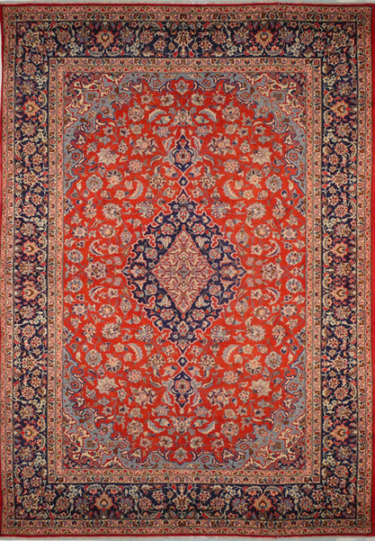 10 x 14 Persian Isfahan Rug 5
