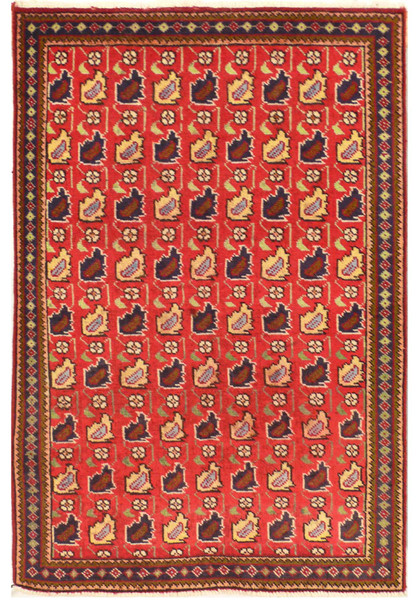 3x5 Persian Tabriz rug with all-over design and intricate floral pattern
