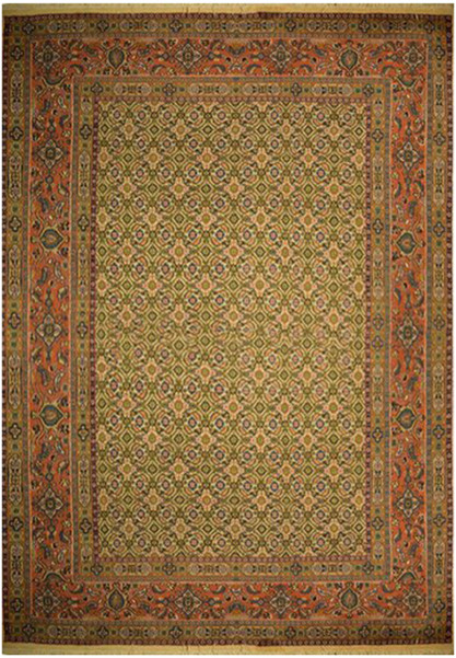 4'9 x 8'4 Persian Moud Rug All Over Design