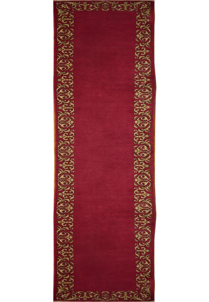 2'8"x 12'7" Persian Tabriz Runner All over Design