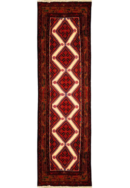2'6 x 10 Persian Enjlas Runner Rug