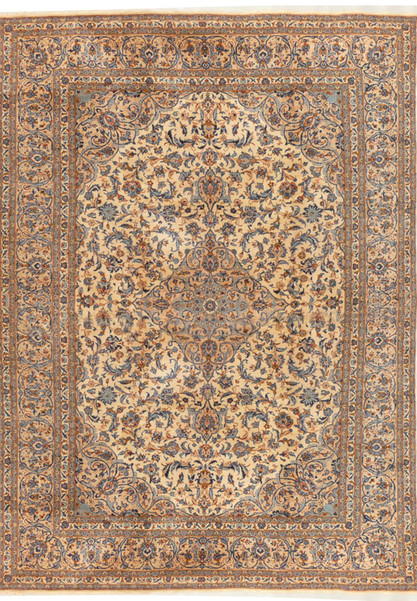 10 x 14 Persian Kashan Rug 3