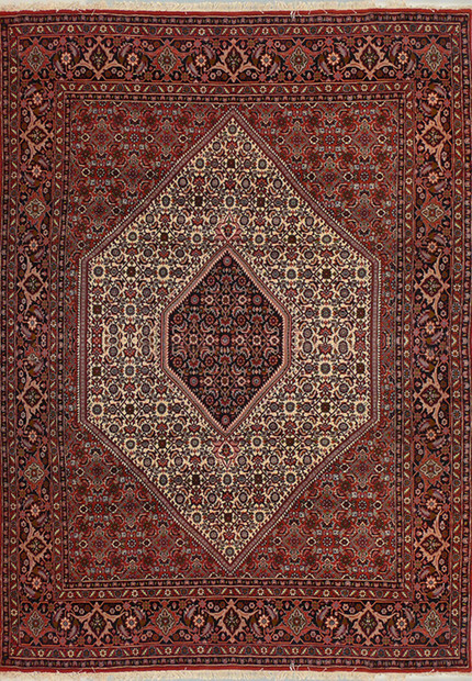 6'4 x 9'2 Persian Bijar Rug