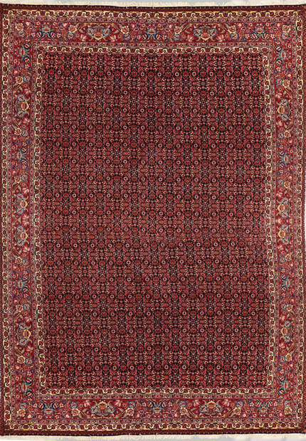 7 x 10 Open field Persian Bijar Rug