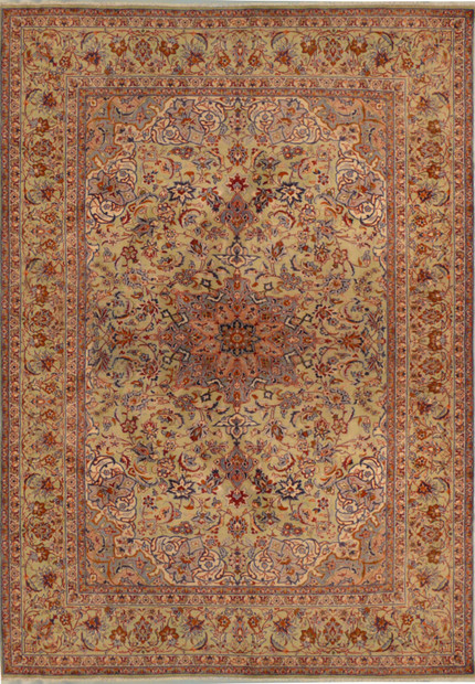 9'6" x 13 Persian Kashan Rug