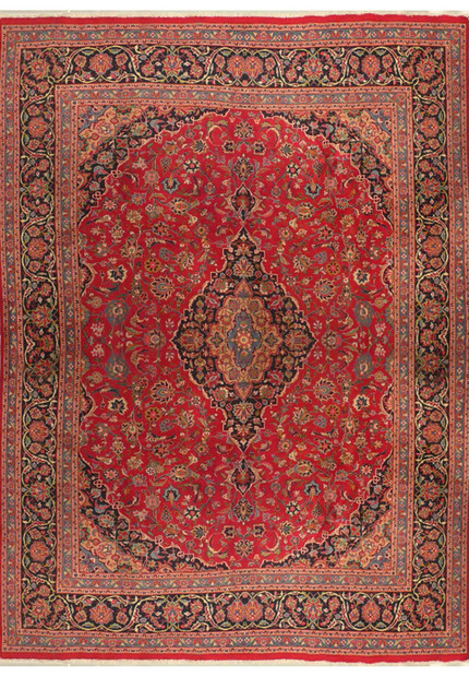 9'7 x 12'8 Persian Mashad Rug