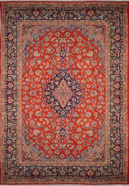 10 x 14 Persian Isfahan Rug 5
