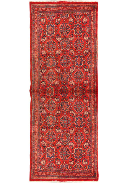 4'2 x 10'6 Persian Bibiabad Rug All Over Design